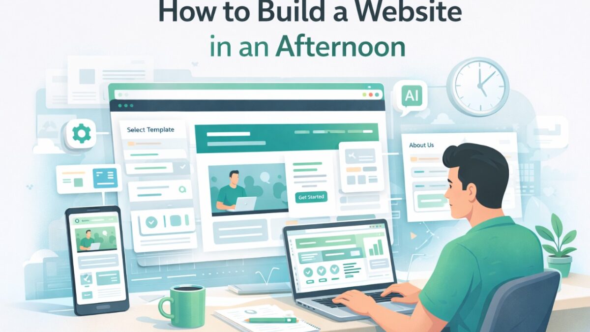 How to Build a Website in an Afternoon (Even If You’ve Never Done It Before)