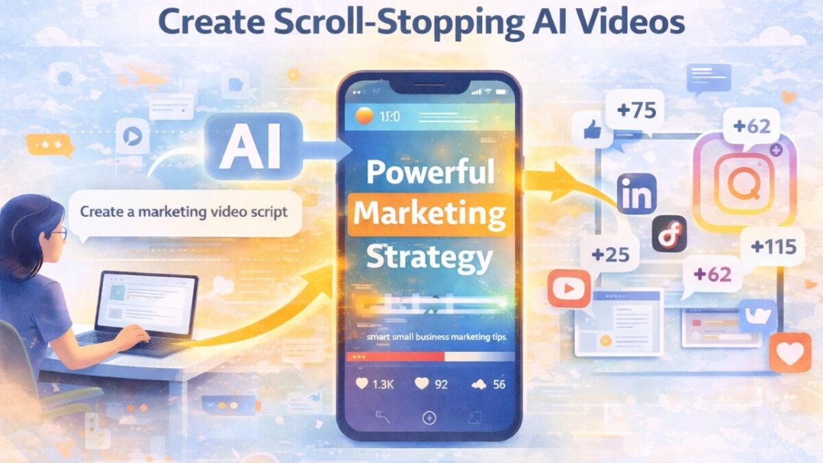 How to Create Scroll-Stopping AI Videos for Marketing