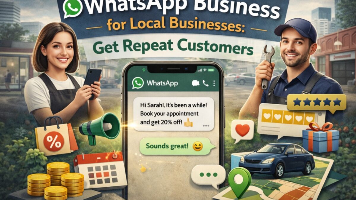 How to Use WhatsApp Business to Get Repeat Customers for Your Local Business
