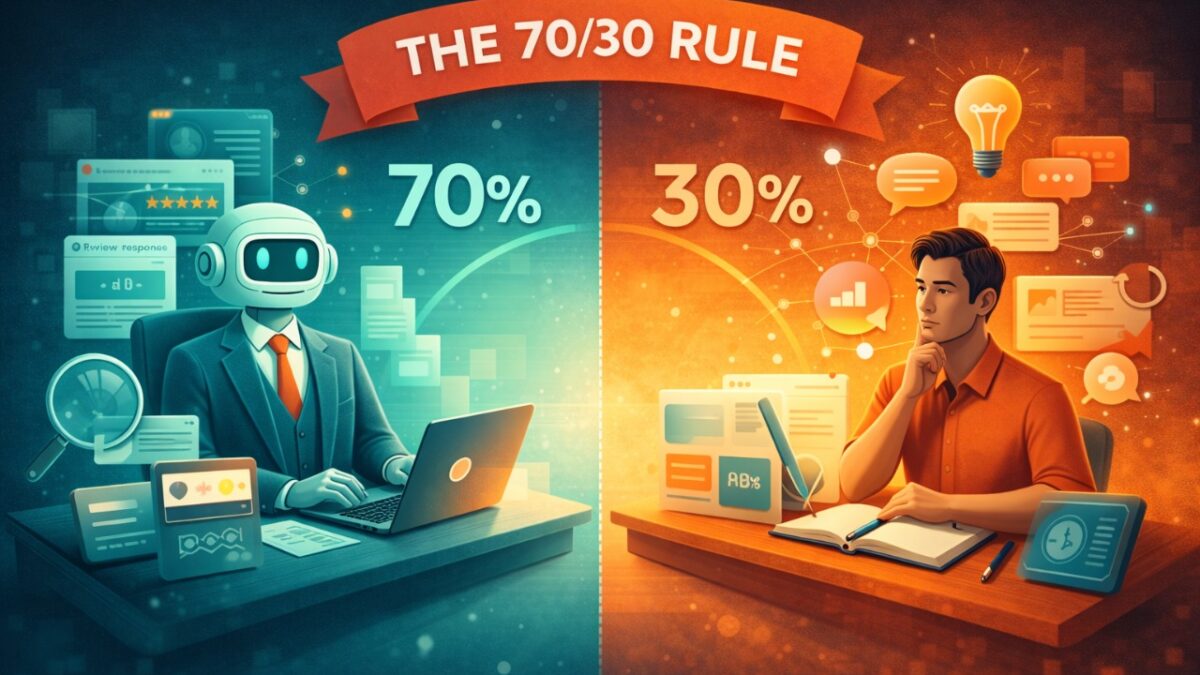 The 70/30 Rule: How Small Businesses Should Split Work Between Humans and AI
