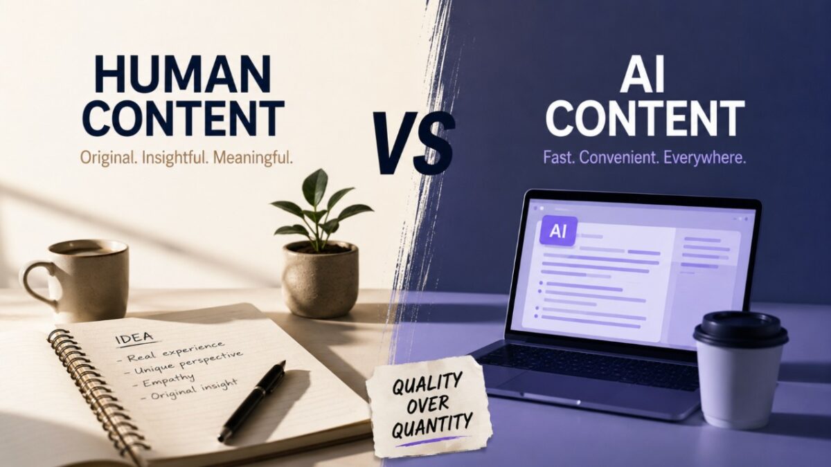 Human Content vs AI Content Is Becoming a Bigger Debate Again
